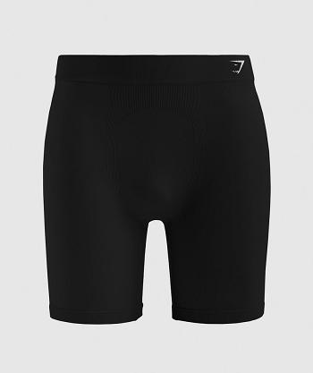 Pánské Boxer Gymshark Hybridní Boxerské Černé Světle Šedé | CZ 2223AHK